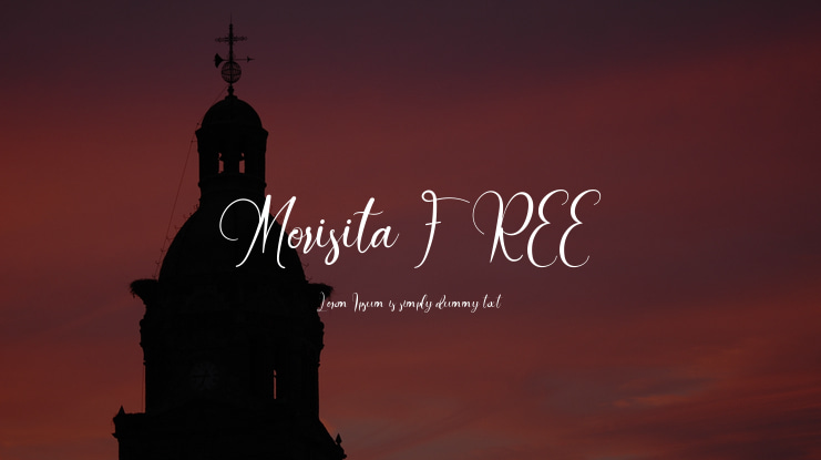 Morisita FREE Font
