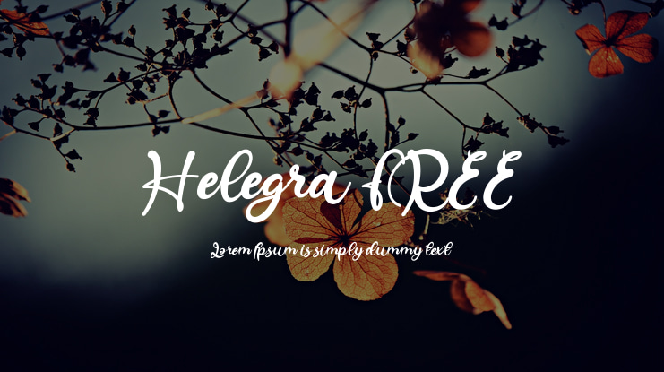 Helegra FREE Font