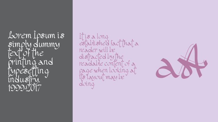 PW Gothic Style Font