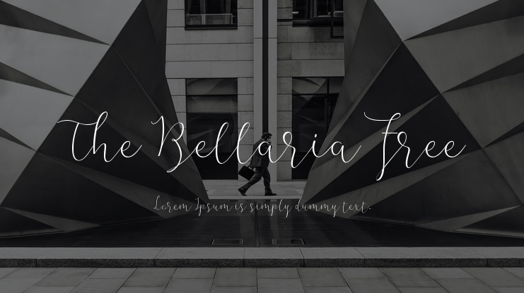 The Bellaria Free Font