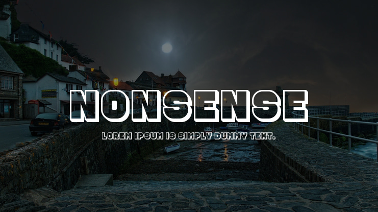 Nonsense Font Family