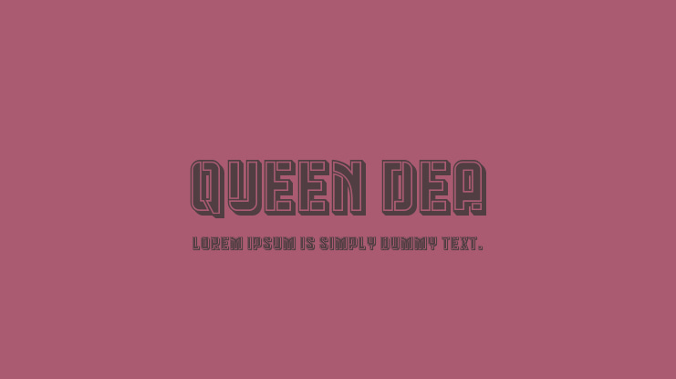 Queen Dea Font Family