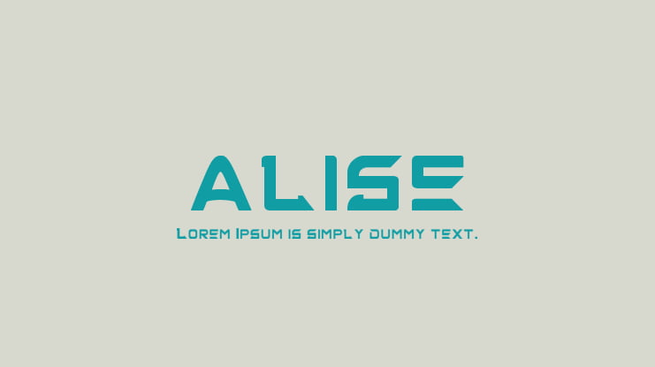 alise Font