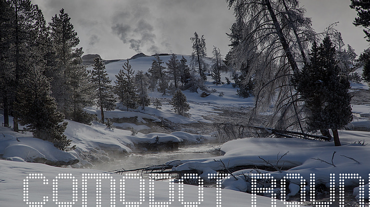 Comodot Round Font Family