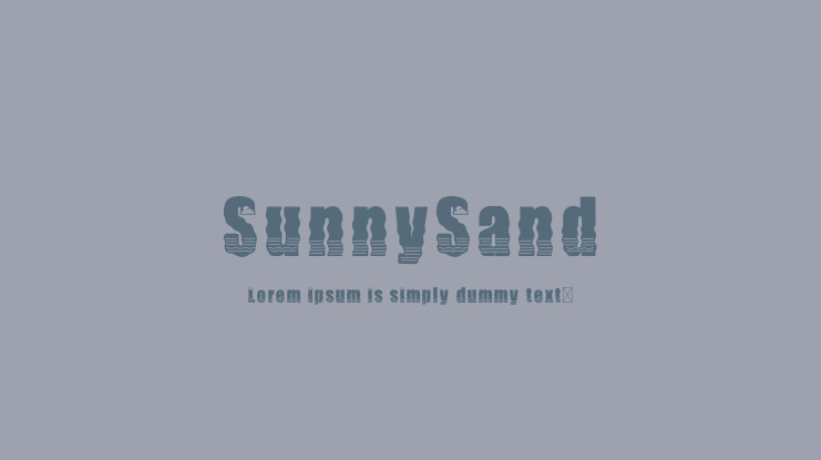 SunnySand Font