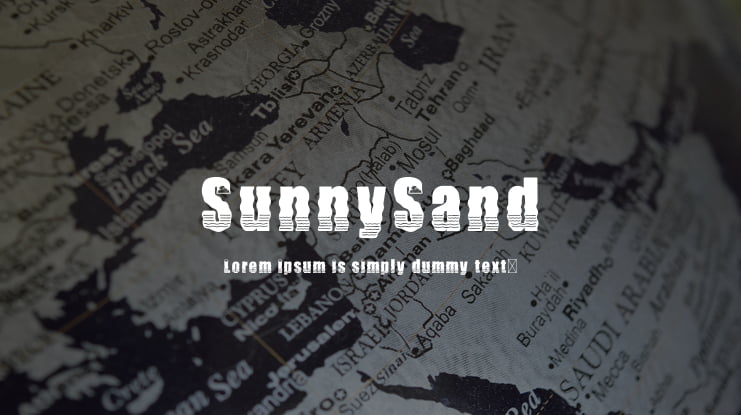 SunnySand Font