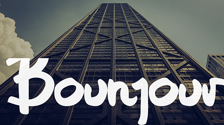 Bounjour Font