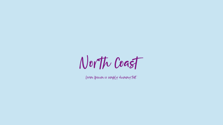 North Coast Font Family