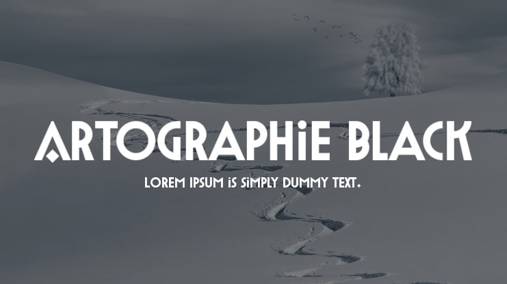 Artographie Black Font Family