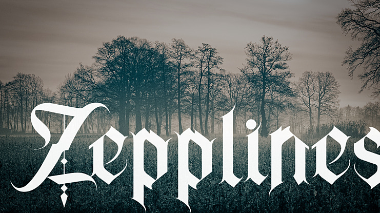 Zepplines Font