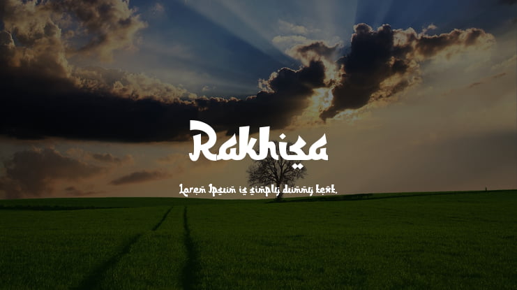 Rakhisa Font