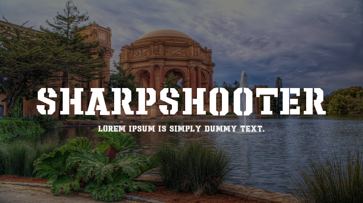 Sharpshooter Font
