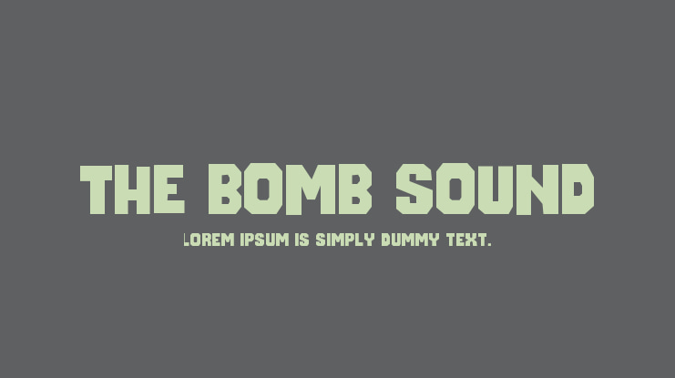 The Bomb Sound Font