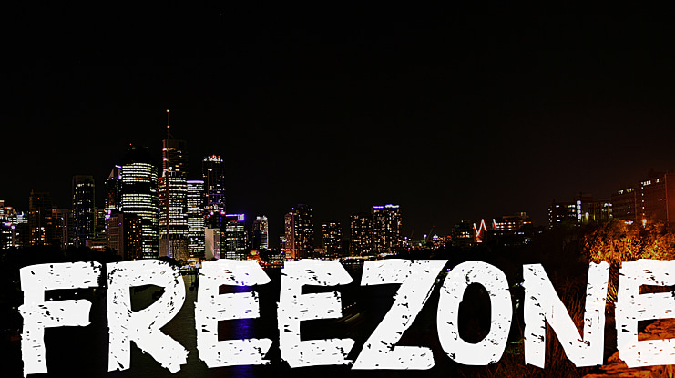FREEZONE Font