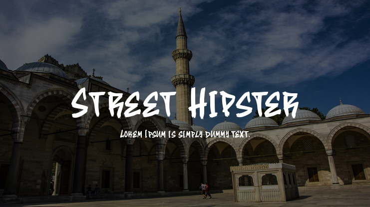 Street Hipster Font