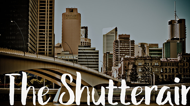 The Shutterain Font