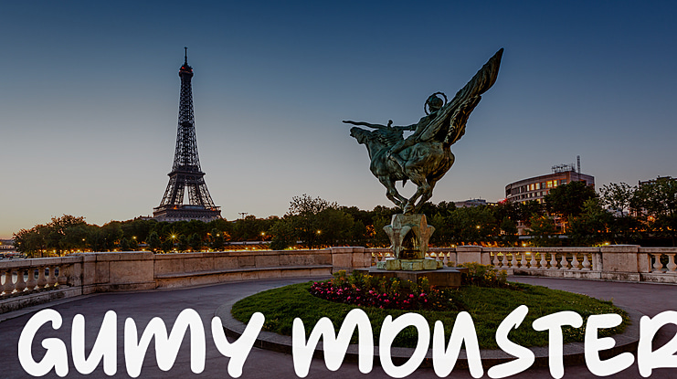 Gumy Monster Font Family