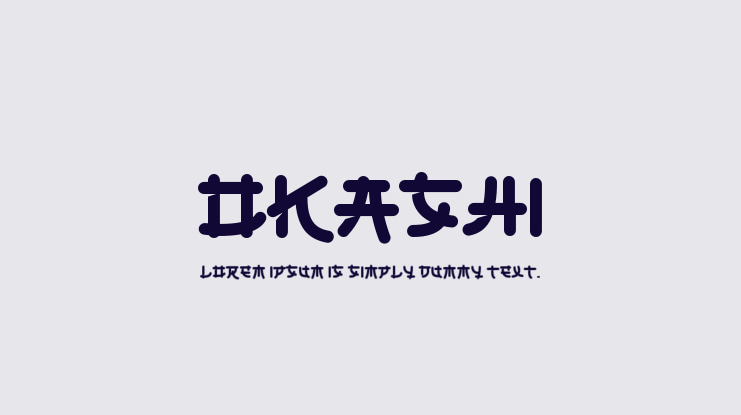 Okashi Font