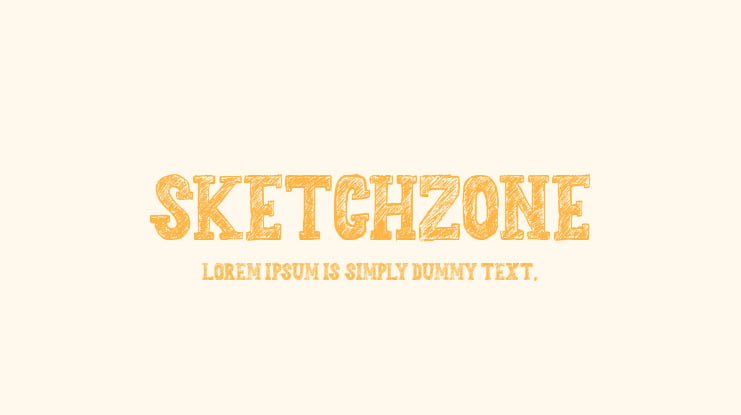 Sketchzone Font