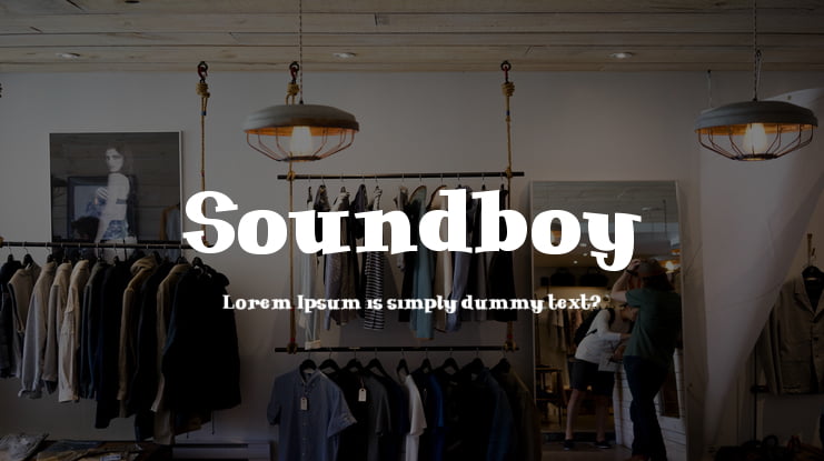 Soundboy Font