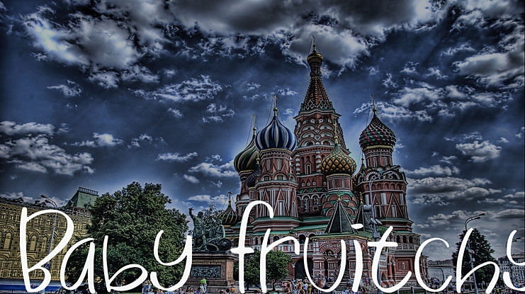 Baby Fruitchy Font