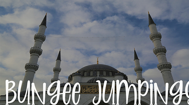 Bungee Jumpings Font