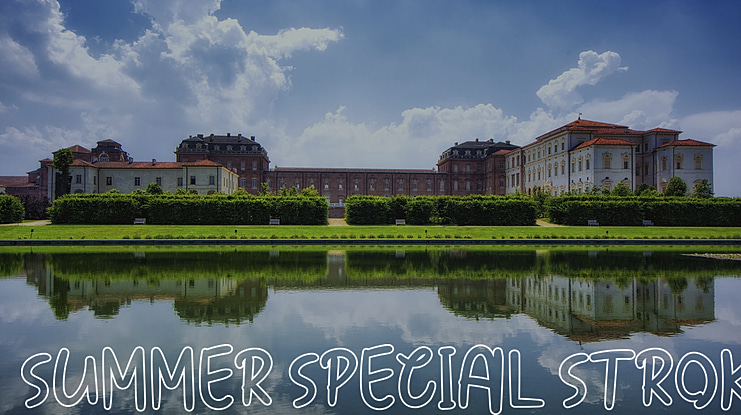 Summer Special Strok Font Family