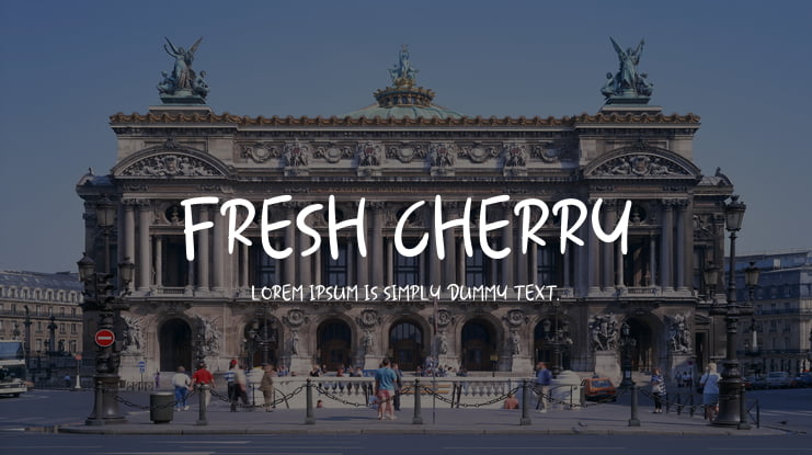 Fresh Cherry Font