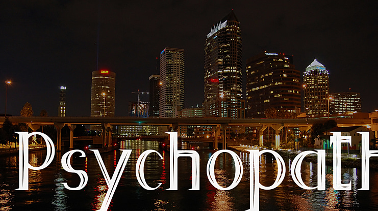 Psychopath Font