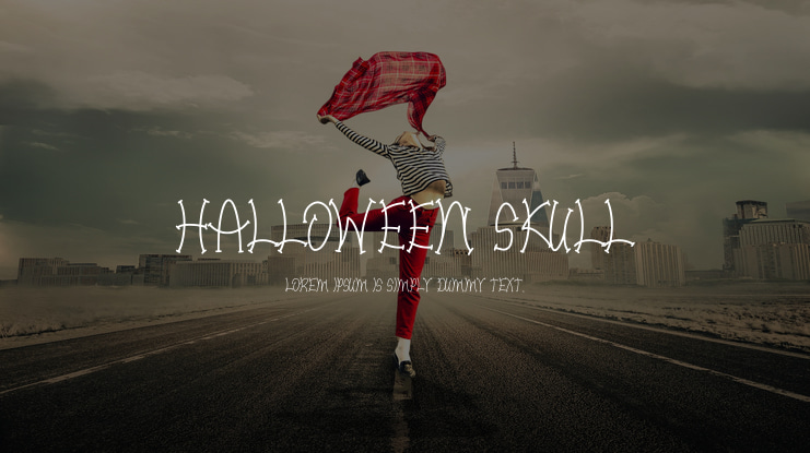 Halloween Skull Font