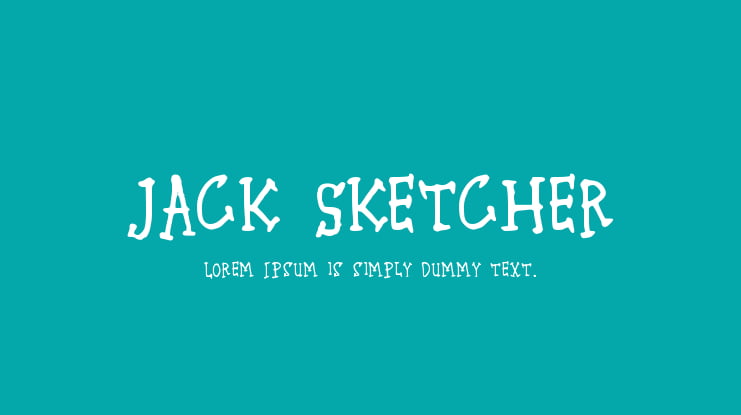 Jack Sketcher Font