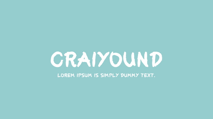 Craiyound Font