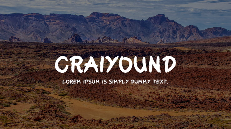 Craiyound Font