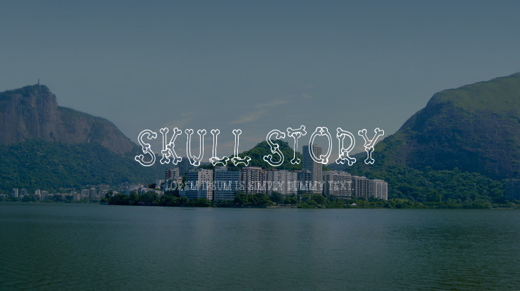 Skull Story Font