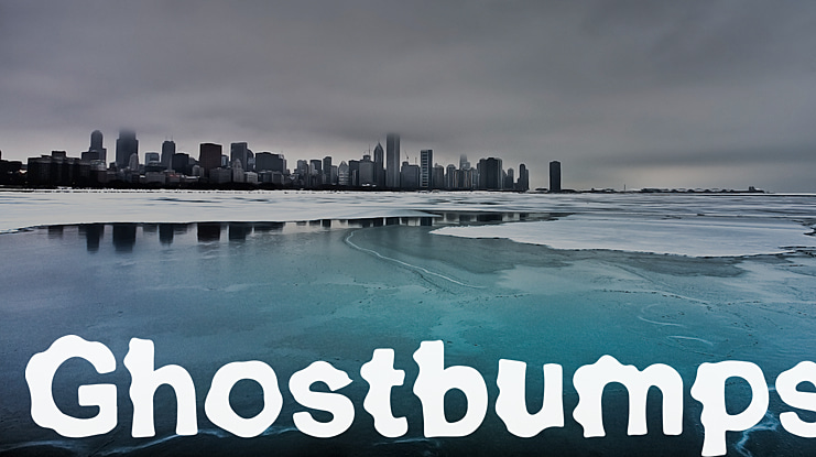 Ghostbumps Font