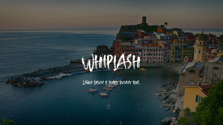 Whiplash Font