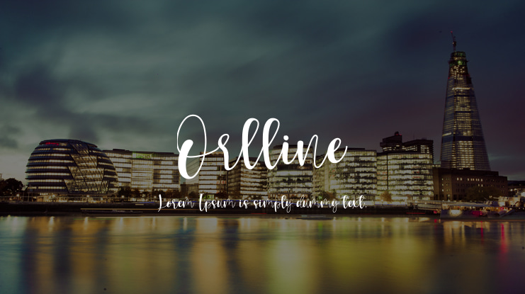 Orlline Font