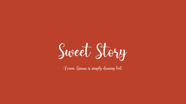 Sweet Story Font