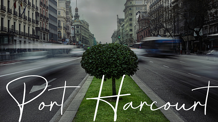 Port Harcourt Font