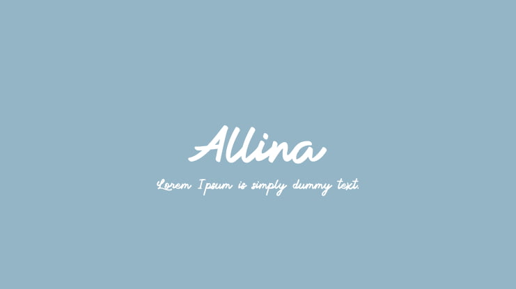 Allina Font