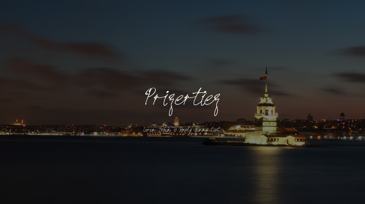 Prizertiez Font
