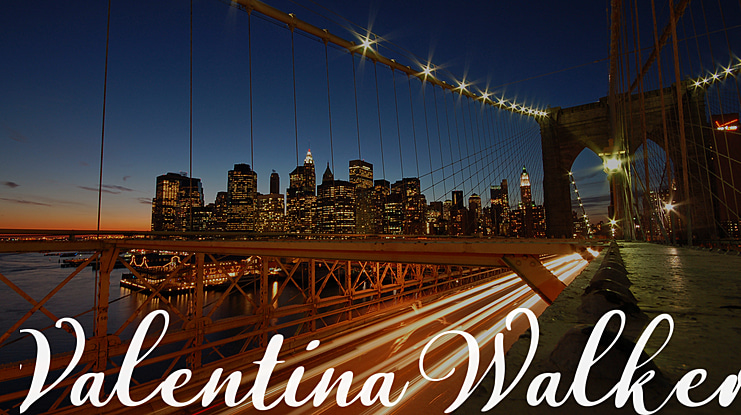 Valentina Walker Font