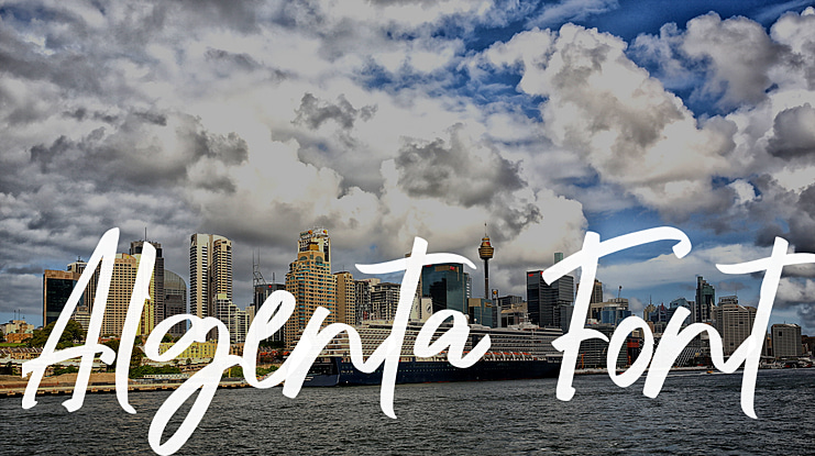 Algenta Font