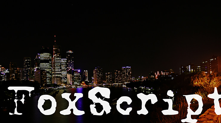 FoxScript Font