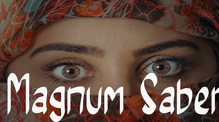 Magnum Saber Font