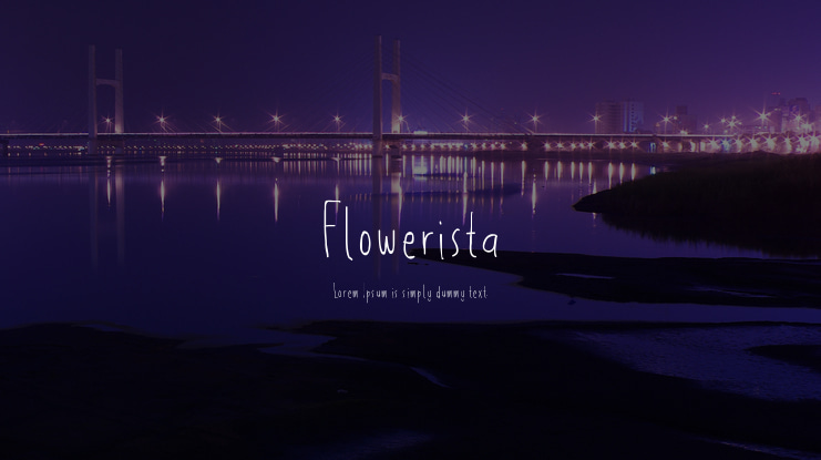 Flowerista Font