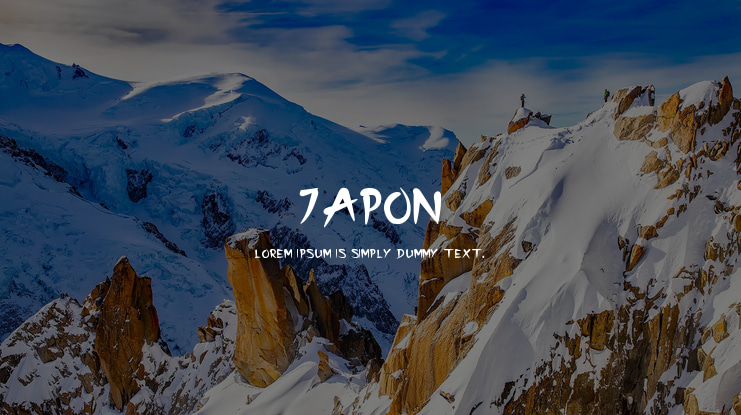 Japon Font