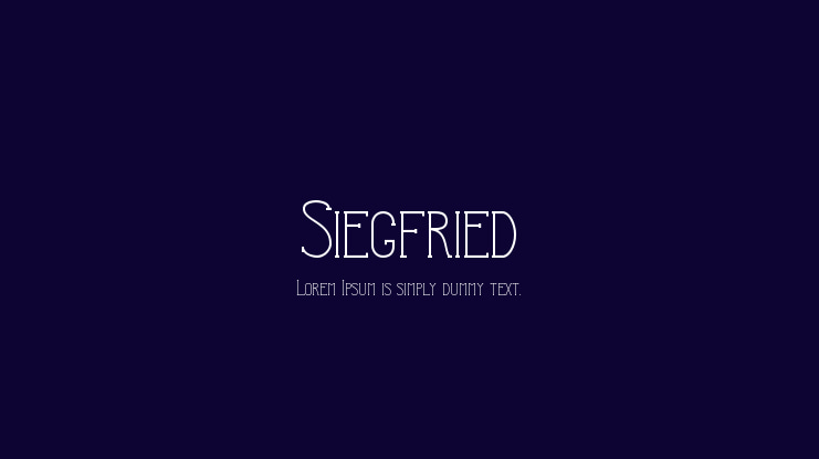 Siegfried Font
