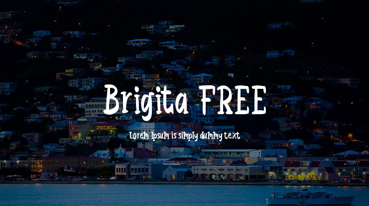 Brigita FREE Font