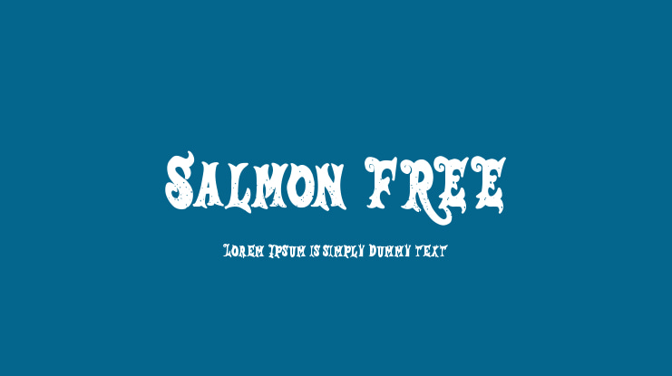 Salmon FREE Font